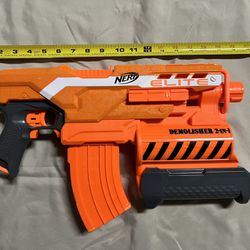 Nerf Gun - Demolisher 2 In 1 (used and works)