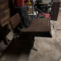 Old School Desk