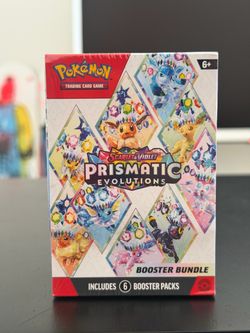 Pokémon Prismatic Evolutions Booster Bundle