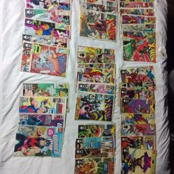 Lot Of 83 Vintage COMIC BOOKS & Action Figurines. $$$ Amazing Deal $$$