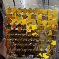24 Pieces Brand New Gold Wall