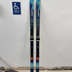 Rossignol V5K Kevlar E Serie Skis 183cm with Salomon Bindings