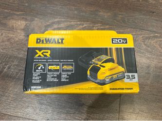 Dewalt 20V MAX XR POWERSTACK Lithium-Ion Battery Starter Kit with 3.5Ah Battery and Charger