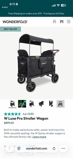 Wonderfold Wagon Luxe  Pro