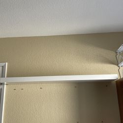 White Floating Shelf