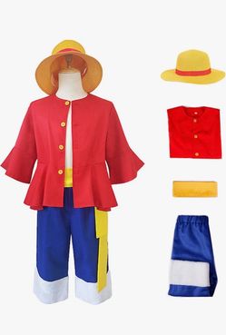 Anime Luffy One Piece Halloween Costume