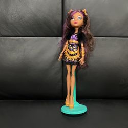 Monster High G1 Doll- Clawdeen Wolf (Scaris City Of Freights Set)
