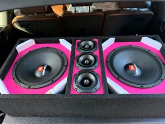JBL MG-600 Speaker Box with Deejay LED Tweeters