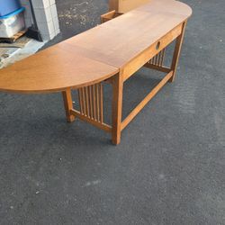 Scandinavian style drop leaf folding table