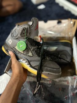 Jordan 5 off white muslin