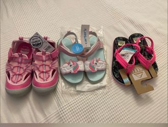 Toddler Sandals and water shoes Size 11