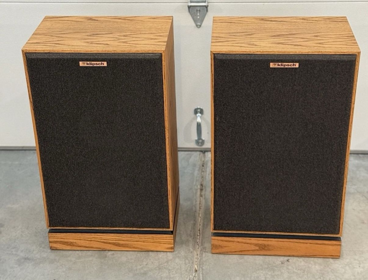 KLIPSCH KG4 KG-4 Floor Standing SPEAKERS - 1989
