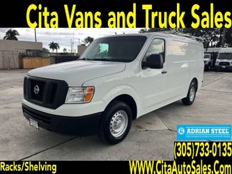 2018 Nissan NV Cargo Van with Roof Rack