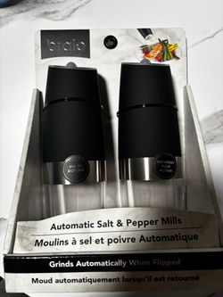 Bralo Automatic Salt & Pepper Mill Set
