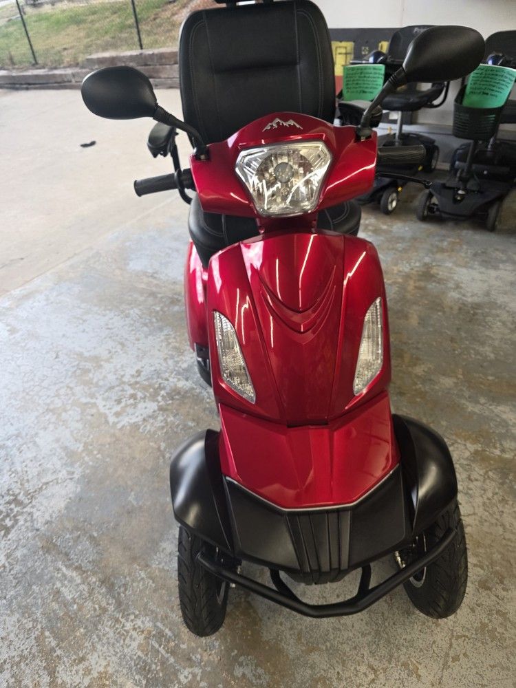 New 2025 Pride Baja Raptor 2 4wheel Recreational Mobility Scooter