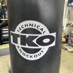 TKO Boxing Bag & Stand