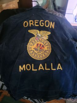 Original label FFA Corduroy Jacket Oregon Molalla Chapter