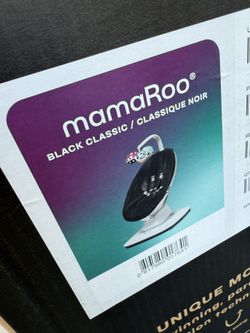 Black 4Moms mamaRoo Baby Swing 