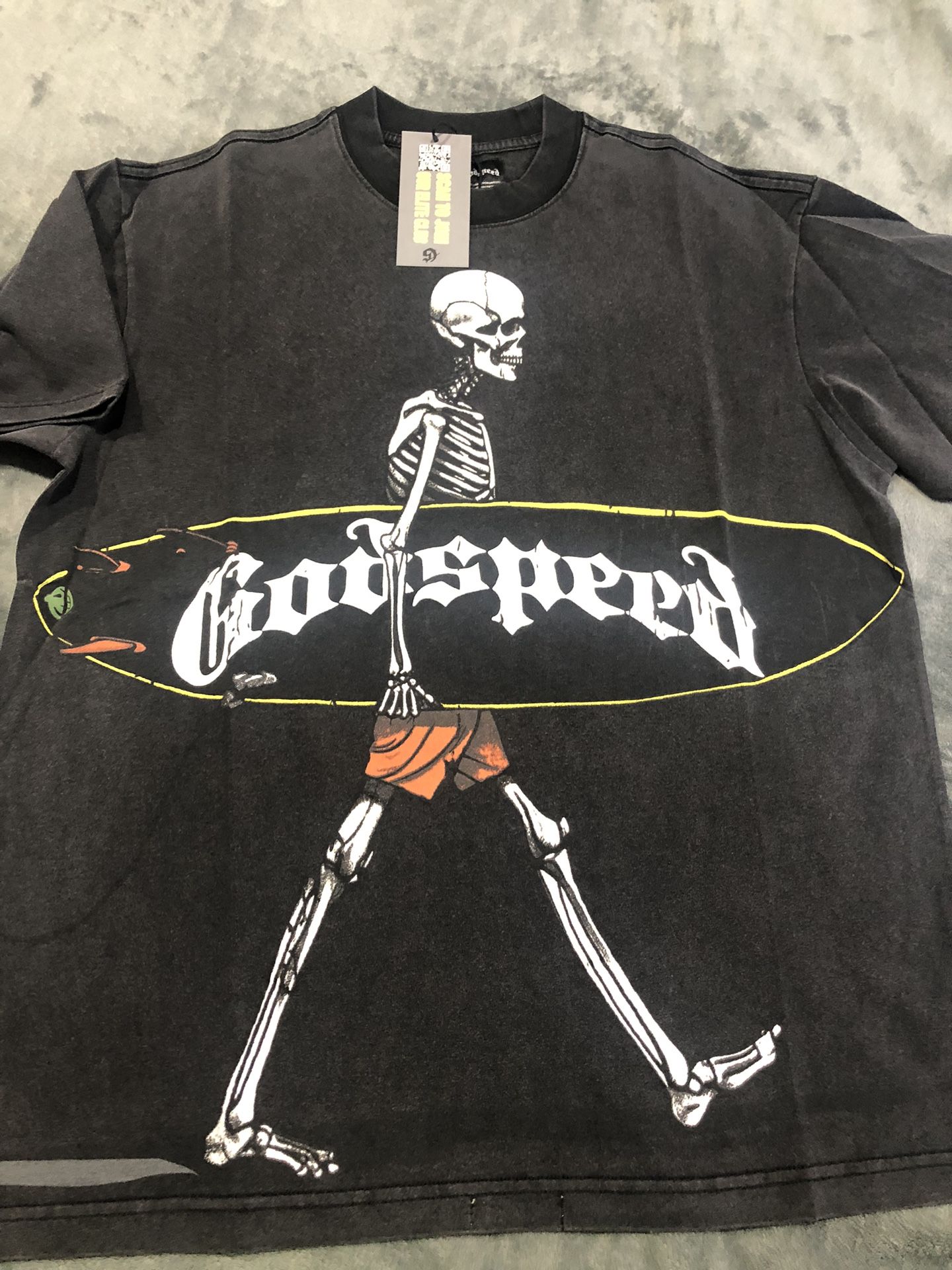 Black Godspeed, Surfer Tee.        S, M, L, Xl,