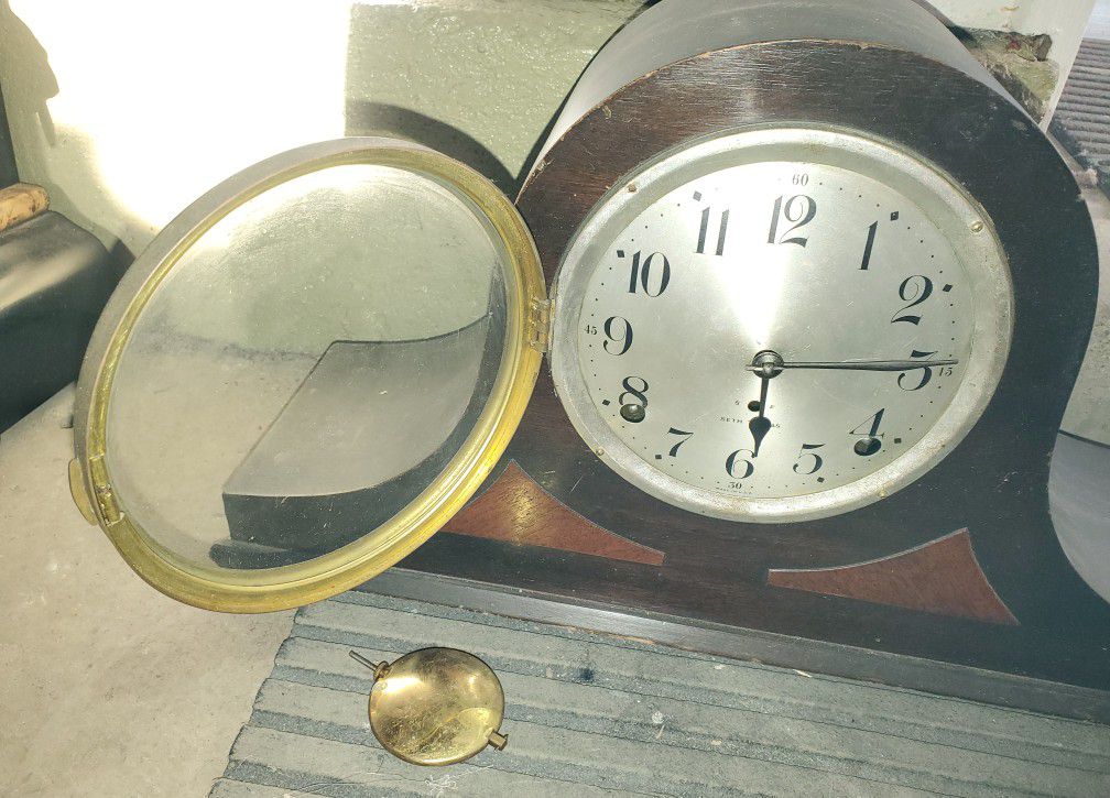 Antique Seth Thomas Shelf Mantle Clock 1924