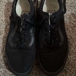 All Black Vans