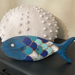 Beachy Fish Decoration