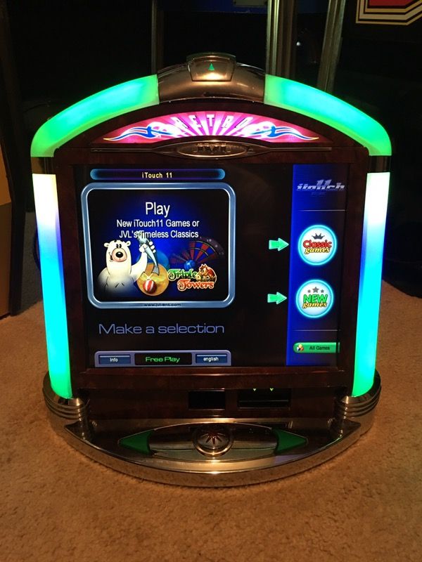 JVL Retro itouch 11 bartop