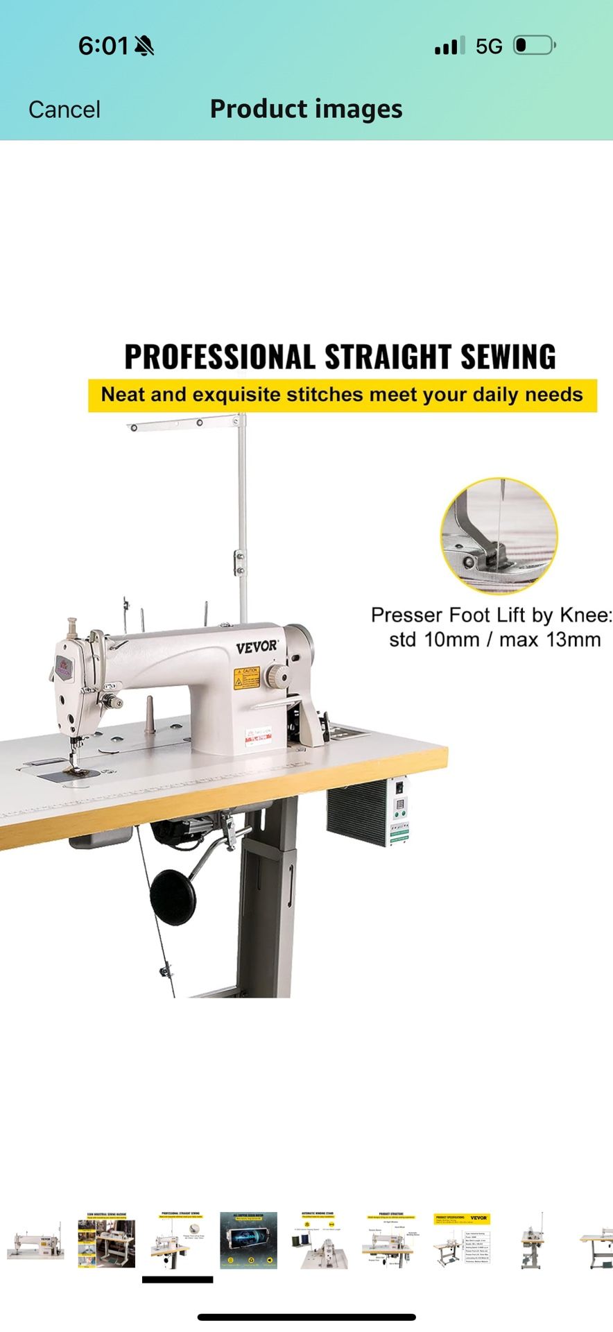 VEVOR Brand New Sewing Machine