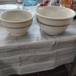 Vintage Bowls Good Condition,No Cracks 