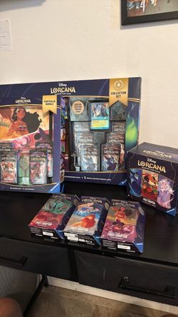 Disney Lorcana Trading Card Game Bundle Lot