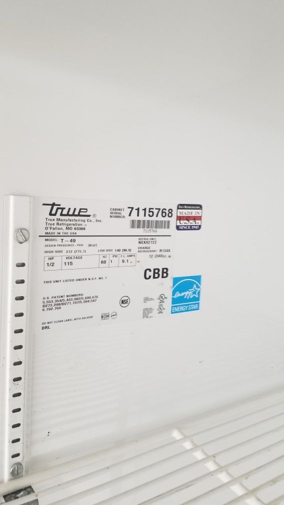 True Commercial refrigerator for sale for Sale in Irving, TX OfferUp