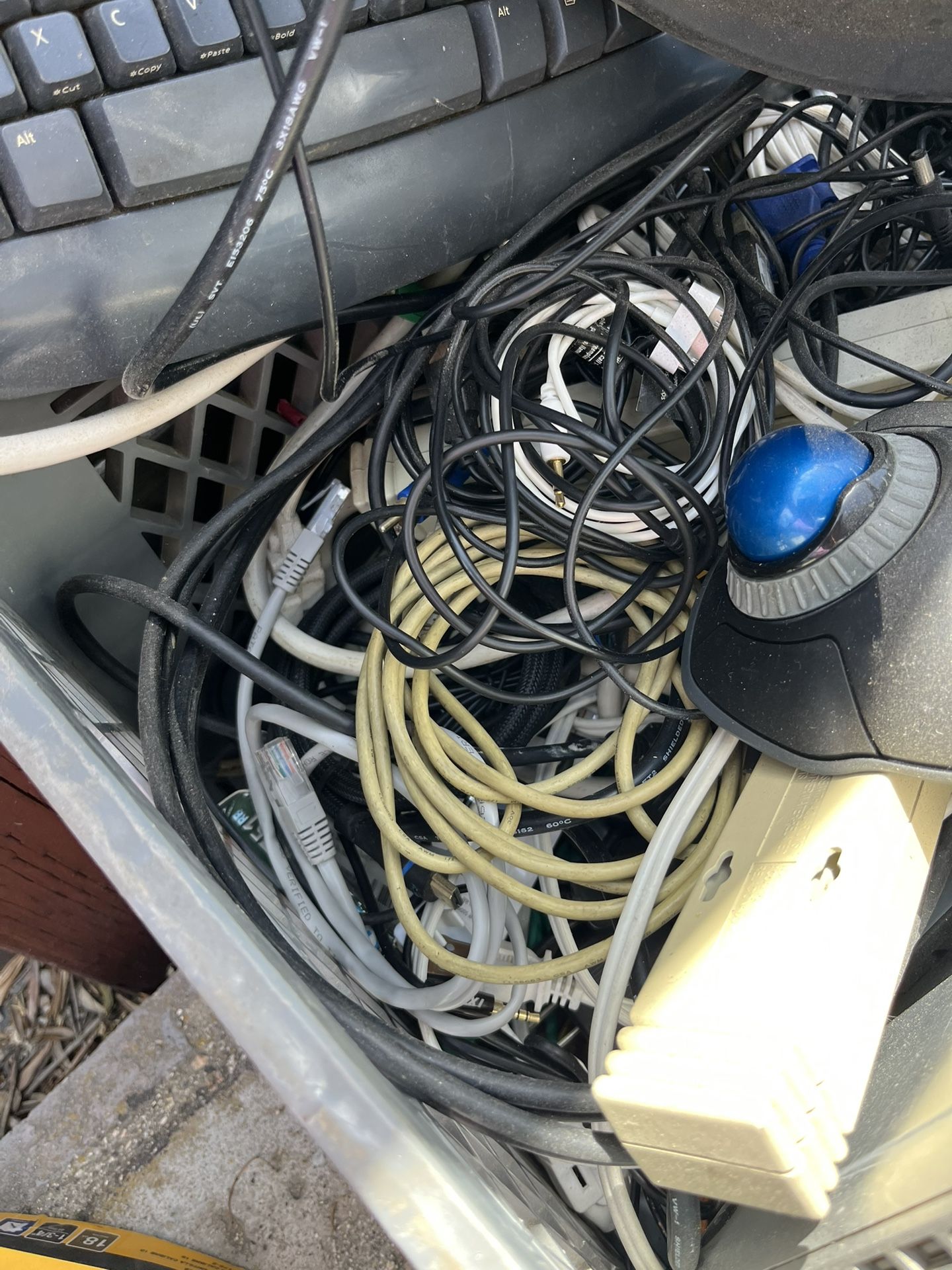 Crate Of Electronics