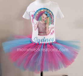 JoJo Siwa Birthday Tutu Set-ANY THEME