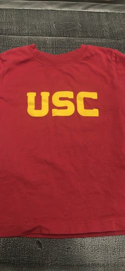 USC Trojans Red Graphic T-Shirt Size 3t