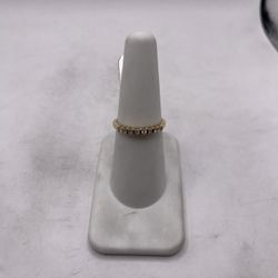 14kt Gold Diamond Engagement Style Band