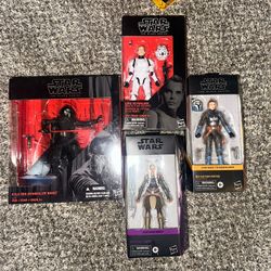 Star Wars black series Figures