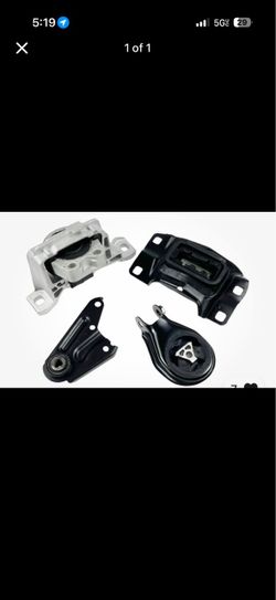 Engine Motor & Transmission Mount Kit Fits 2010-2013 Mazda 3 2.0L Auto 5 Speed