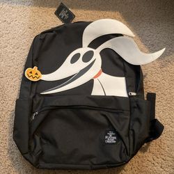 Disney The Nightmare Before Christmas Zero Loungefly Backpack 17" Black