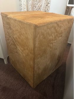 Hair on hide Side Table