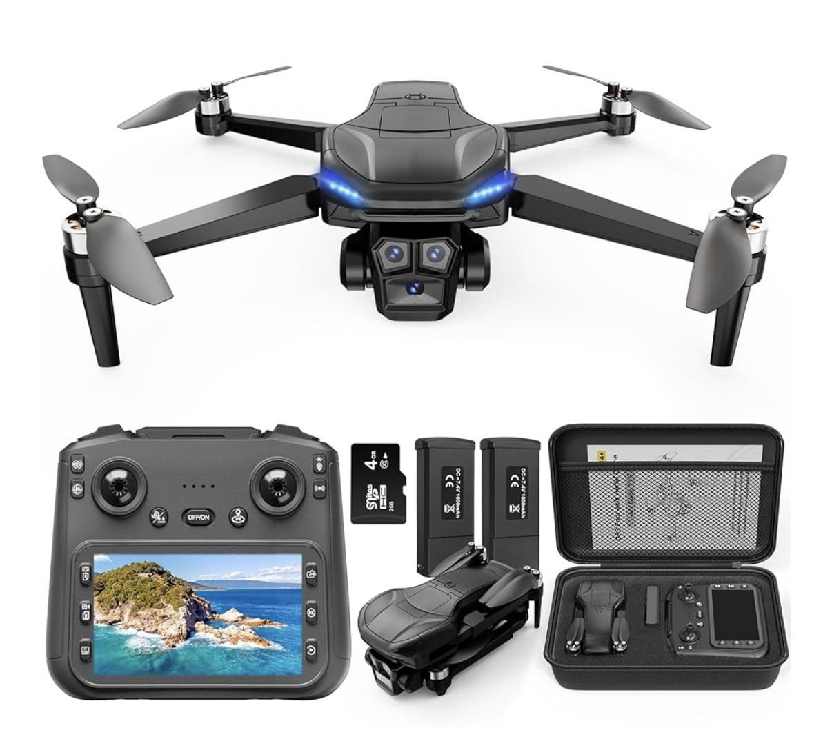 NEW 4K Foldable GPS Drone with Camera