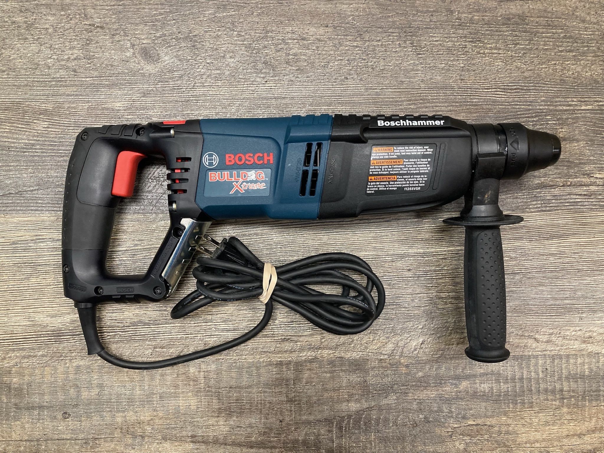 BOSCH 11255VSR Bulldog Xtreme 8 Amp 1" Rotary Hammer