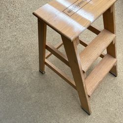 Oak Step Stool
