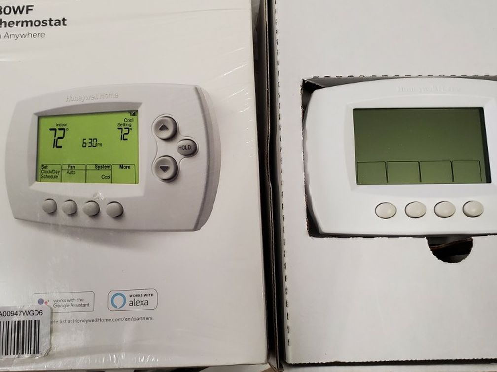 Wi-Fi 7-Day Programmable Smart Thermostat with Digital Backlit Display