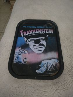 Frankenstein Universal Monsters Metal Serving Tray