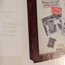 Fetco Shadowbox 12 X 12 Walnut Finish Home Decor
