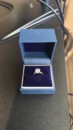 Blue Nile Petite Diamond Engagement Ring size 5.5