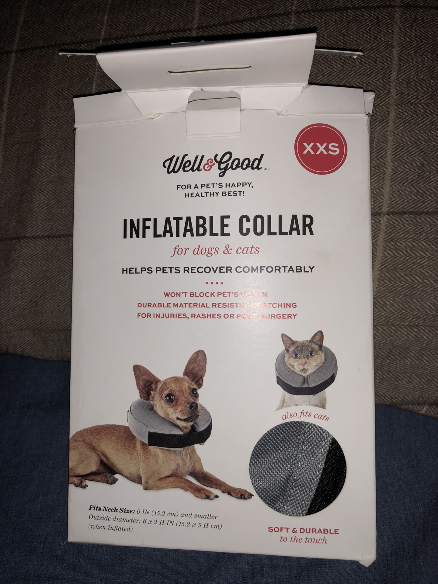 Inflatable Collar for Small Dogs & Cats