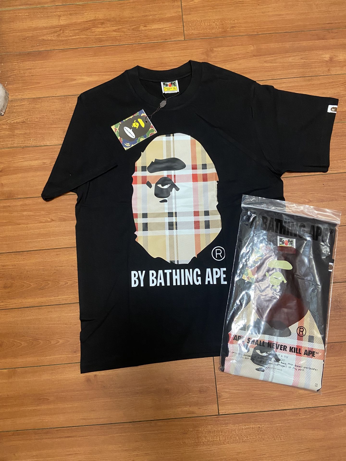 Burberry bape tee