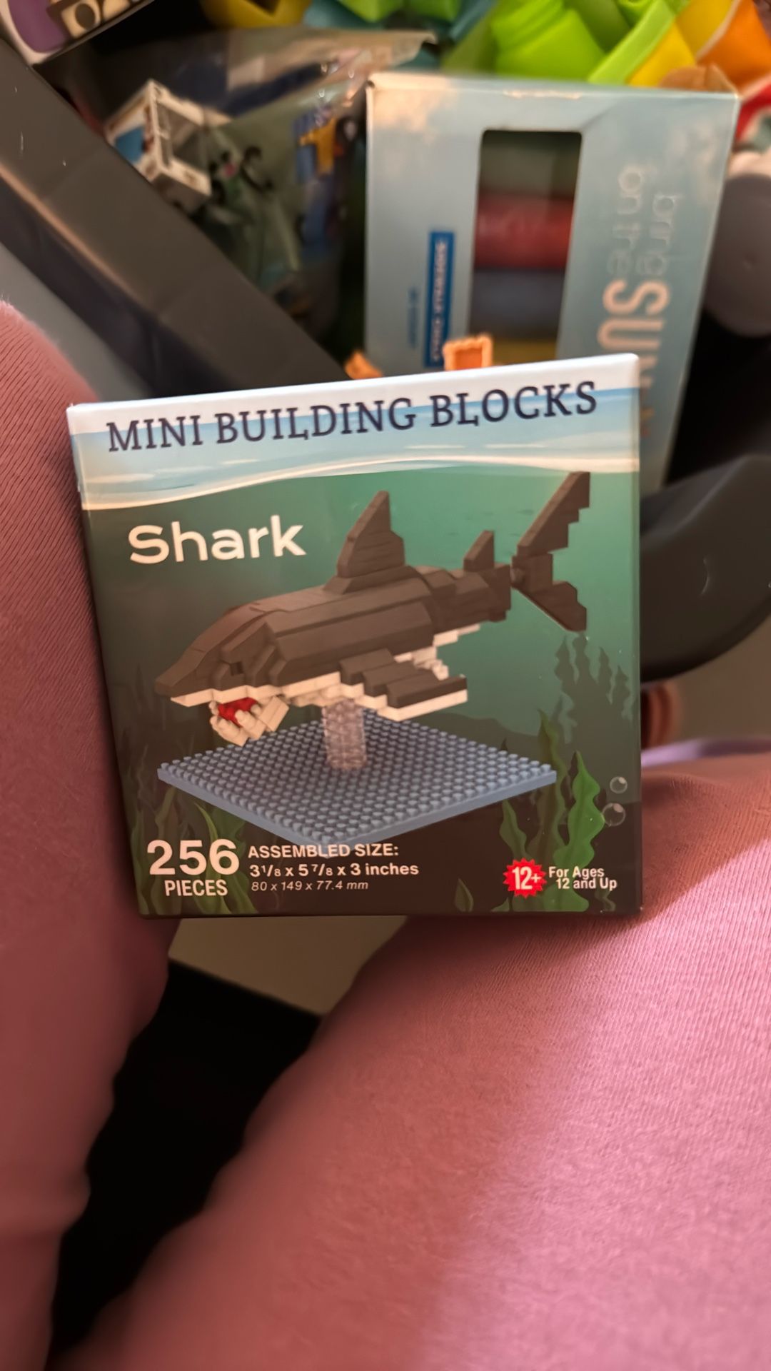 Mini Building Block shark