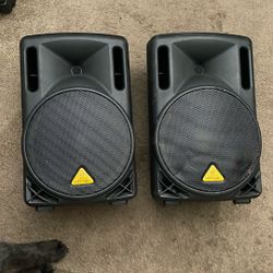 Behringer 210 Eurolive PA Speakers 